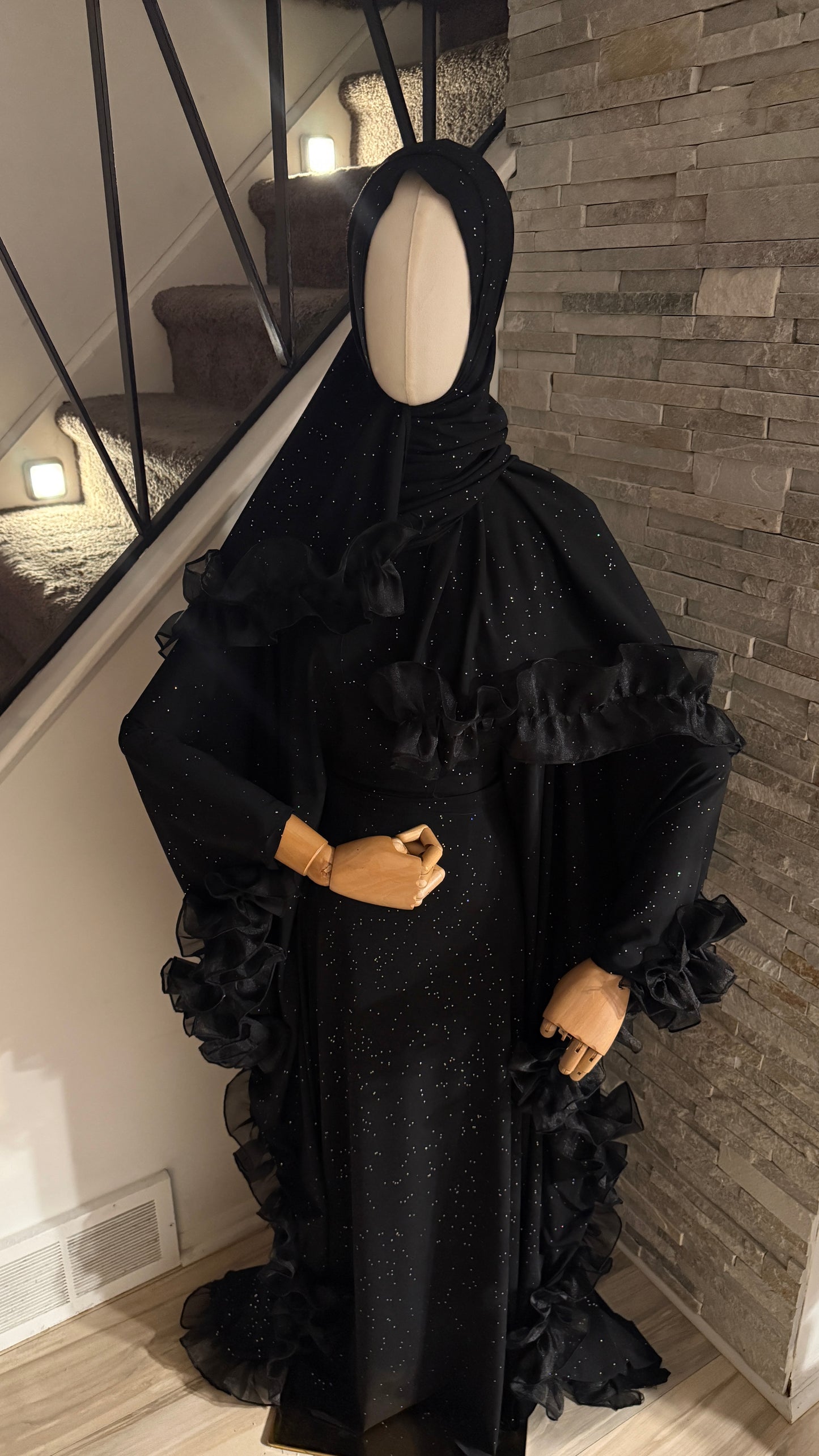 Glitter butter kaftan