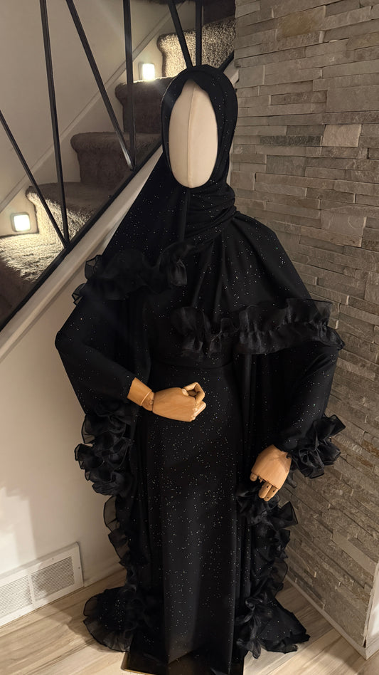 Glitter butter kaftan